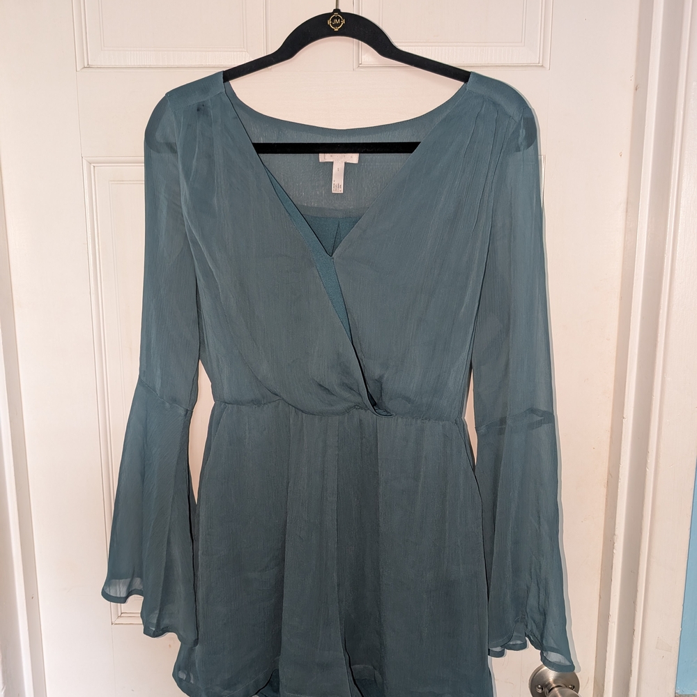 Elegant Teal Romper